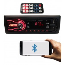 RÁDIO AUTOMOTIVO MP3 5566 BT C/ BLUETOOTH 4X25W - (2 ENTRADAS USB) - FIRSTOPTION