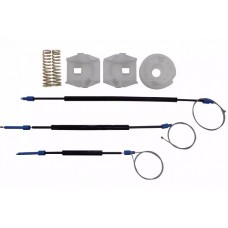 KIT DE REPARO PARA MÁQUINA DE VIDRO ELÉTRICO VW POLO MODERNO DIANTEIRO 2002... (COM ARRASTE)