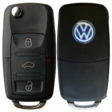 CARCAÇA CANIVETE OCA VW LINHA G5 (3 BOTÕES)