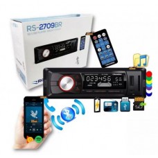 RÁDIO AUTOMOTIVO RS2709BR C/ BLUETOOTH 4 CANAIS DE 50 WATTS RMS (ROADSTAR)